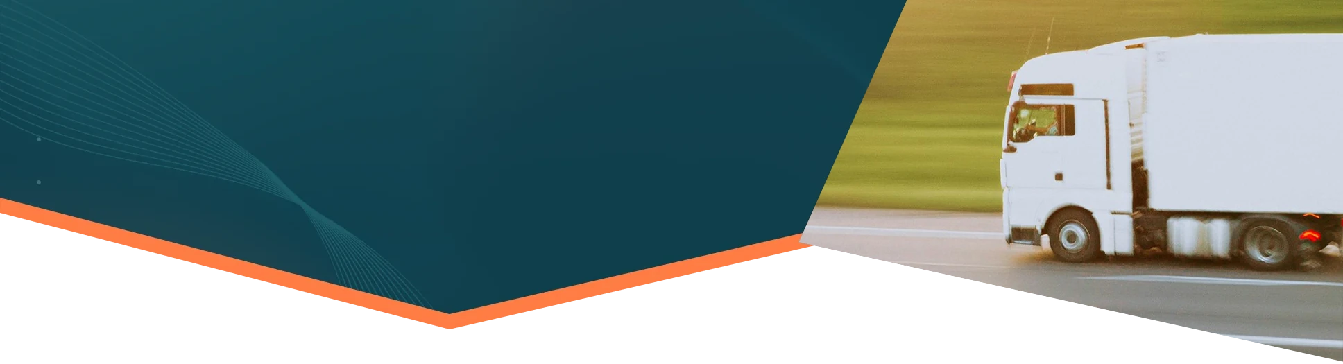 Image of Lorry driving on an abstract background